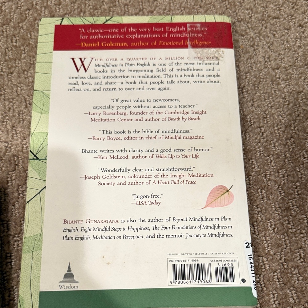 BUNDLE-Meditation Mindfulness Spirituality and Chakras Book Set GREAT VALUE - Picture 6 of 6